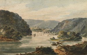 En utsikt over Potomac ved Harpers Ferry, 1811-ca. 1813.