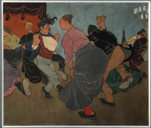 Kafe av Pavel Yegorovich Shcherbov