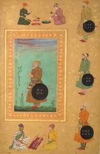 Portrett av Islam Khan Mashhadi, 1600-tallet.