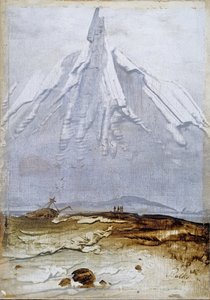 Kystlandskap med vrak av Peder Balke