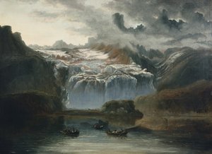 Jostedals glacier (oil on canvas)