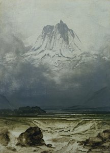 Landskapsutredning, Nord-Norge (olje på panel)