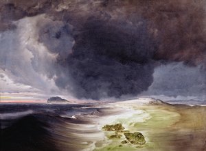 Vardohus festning (olje på lerret)