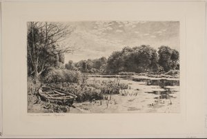 Dammen ved Strandmøllen av Peder Monsted