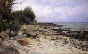 Ser ut mot havet av Peder Monsted