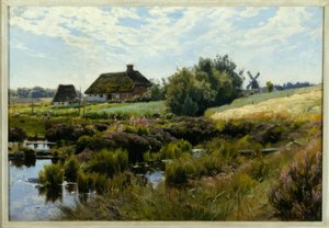 Sommerdag på landet av Peder Monsted