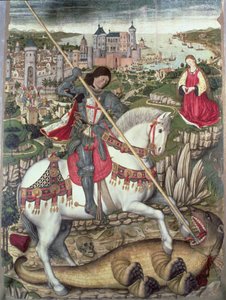 St George og dragen av Pedro Nisart
