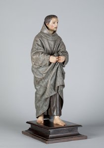 San Diego of Alcala, ca. 1665-70 (polykromt tre)