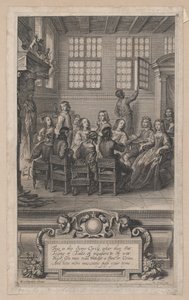 Familien til William Cavendish, Marquess of Newcastle-upon-Tyne, 1656., 1656. av Peeter Clouwet