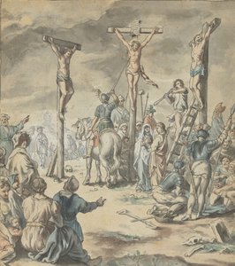 The Crucifixion of Christ, slutten av 1700-tallet. av Pehr Hörberg