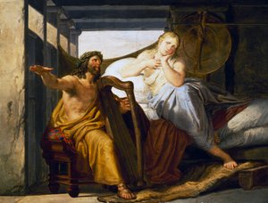 Ossian og Malvina av Pelagio Palagi