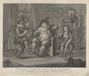 Sir Andrew Aguecheek, Sir Toby Belch and the Clown - "Twelfth Night", Act II, Scene III
