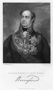 William Beresford, 1. Viscount Beresford, britisk soldat og politiker, 1830.
