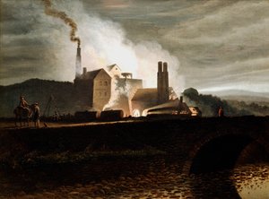 Industrielt landskap, Wales, 1800-tallet