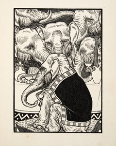 A Comedy of Quadrupeds, fra A Hundred Anecdotes of Animals, pub. 1924 av Percy J. Billingshurst