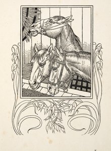 Assisting the Aged, fra A Hundred Anecdotes of Animals, pub. 1924 av Percy J. Billingshurst