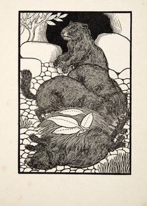 Division of Labour, fra A Hundred Anecdotes of Animals, pub. 1924 av Percy J. Billingshurst