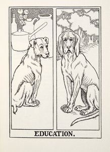 Education, fra Fontaine Fables, pub. 1905