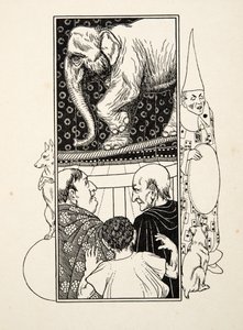 Elephant Rope Dancing, fra A Hundred Anecdotes of Animals, pub. 1924 av Percy J. Billingshurst