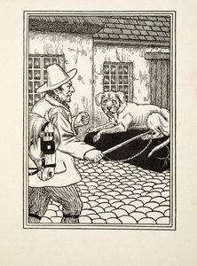 Immovable Fidelity, fra A Hundred Anecdotes of Animals, pub. 1924 av Percy J. Billingshurst