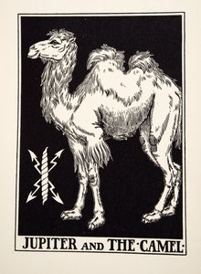 Jupiter and the Camel, fra A Hundred Fables of Aesop, pub.1903 av Percy J. Billingshurst