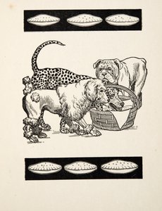 Of Two Evils Choosing the Minst, fra A Hundred Anecdotes of Animals, pub. 1924 (gravering) av Percy J. Billingshurst