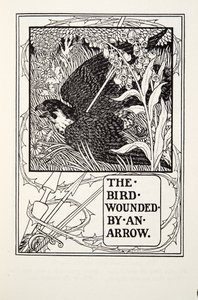 The Bird Wounded by an Arrow, fra Fontaine Fables, pub. 1905