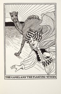 The Camel and the Floating Sticks, fra Fontaine Fables, pub. 1905