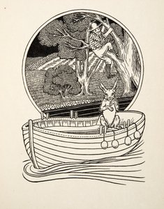 The Catcher Catch, fra A Hundred Anecdotes of Animals, pub. 1924 av Percy J. Billingshurst