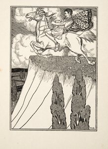 The Death of Antiochus Revenged, fra A Hundred Anecdotes of Animals, pub. 1924 av Percy J. Billingshurst