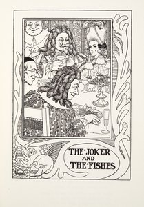 The Joker and the Fishes, fra Fontaine Fables, pub. 1905 (gravering) av Percy J. Billingshurst