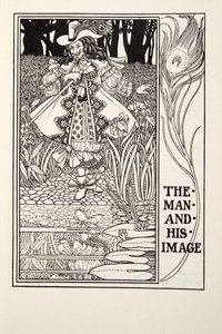 The Man and his Image, fra Fontaine Fables, pub. 1905 (gravering) av Percy J. Billingshurst