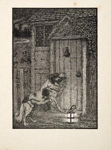 The Newfoundland Dog, fra A Hundred Anecdotes of Animals, pub. 1924 av Percy J. Billingshurst