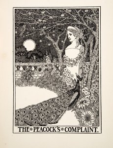 The Peacocks Complaint, fra A Hundred Fables of Aesop, pub.1903