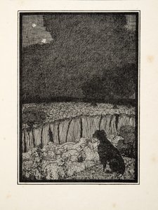 Shepherds Dog, fra A Hundred Anecdotes of Animals, pub. 1924 av Percy J. Billingshurst