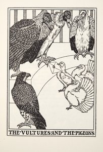 The Vultures and the Pigeons, fra Fontaine Fables, pub. 1905