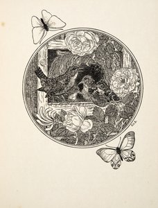 Wrens Learning to Sing, fra A Hundred Anecdotes of Animals, pub. 1924 av Percy J. Billingshurst