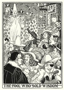 Fables of La Fontaine: Dåren som solgte visdom (litho)