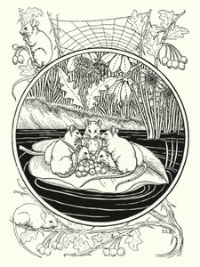 Mus som navigatorer (litho)