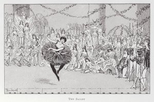 Dans: Balletten (litho) av Percy Macquoid