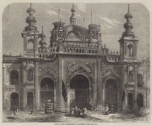 Porten til Kaiserbagh ved Lucknow av Percy Macquoid