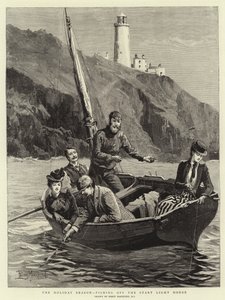 Feriesesongen, fiske fra Start Light House