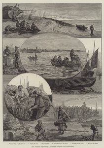 Vår fiskeindustri, makrellfiske i Eastbourne (gravering)