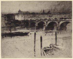 Waterloo Bridge (litho)