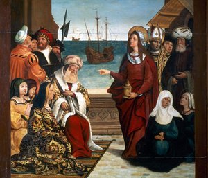 Altertavle av Maria Magdalena, detalj av Pere Mates