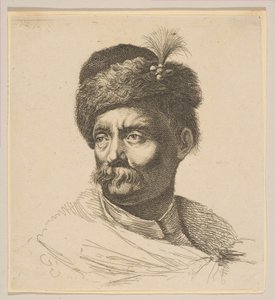 Byste av en pol, etter 1641. av Peregrine Lovell