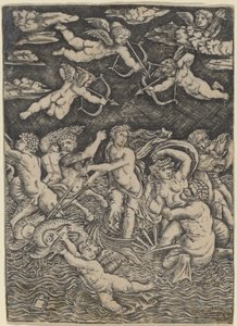Galateas triumf av Peregrino da Cesena