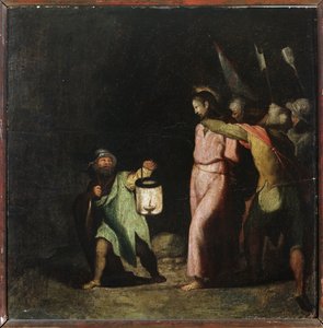 Passion of Christ: The Take of Christ (olje på tre av Perino del Vaga