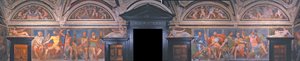 Loggia of the Heroes. Detalj. Villa del Principe, ca 1530