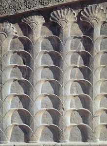 Dekorativt relieff fra østtrappen til Apadana (Audience Hall) Achaemenian period, 550-330 f.Kr. av Persian School